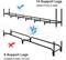 NEX™ Outdoor Firewood Rack with Blue Cover Combo Set